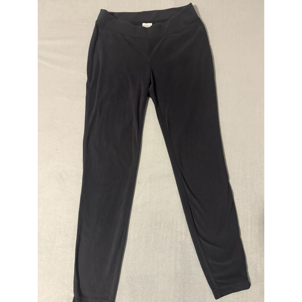 Columbia Size XL Womens Black Fleece Pull On Soft Pants - Picture 2 of 7